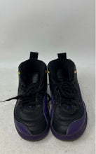 Load image into Gallery viewer, Nike Kids Air Jordan 12 Retro Black Purple Sneaker Shoes Size 11C No Insole