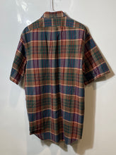 Load image into Gallery viewer, Ralph Lauren Mens Blaire Multicolor Plaid Printed Cotton Button-Up Shirt Size M
