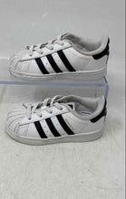Load image into Gallery viewer, Adidas Kids Superstar II White Black Elastic Lace Sneaker Shoes Size 6K