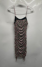 Load image into Gallery viewer, Liz & Sara Womens Multicolor Floral Print Pullover Ruched Bodycon Dress Size S