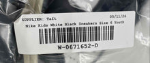 Load image into Gallery viewer, Authentic Nike Boys Dunk Low CW1590-100 White Black Lace-Up Sneaker Shoes Sz 6Y