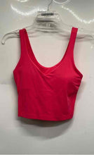Load image into Gallery viewer, Lululemon Womens Pink Sleeveless V-Neck Activewear Cropped Tank Top Size 6
