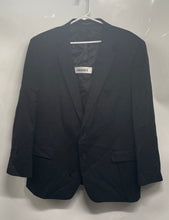 Load image into Gallery viewer, Petrocelli Mens Black Long Sleeve Pockets Notch Lapel Two-Button Blazer Size 44S