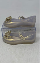 Load image into Gallery viewer, Mini Melissa Kids Sweet Love Fly White Adjustable Strap Mary Jane Shoes Size 12