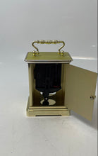 Load image into Gallery viewer, Vintage Seth Thomas 243 Brass & Glass Round Quartz Analog Dial Charm Desk Clock