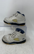 Load image into Gallery viewer, Nike Baby Boys Air Jordan 5 FZ3357-004 White Lace-Up Sneakers Shoes Size 8C