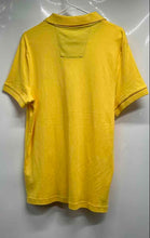 Load image into Gallery viewer, Nautica Mens Yellow Cotton Short Sleeve Regular Fit Slim Fit Polo Shirt Size M