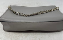 Load image into Gallery viewer, Kate Spade New York Womens Carson Gray White Leather Chain Strap Shoulder Bag