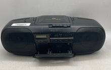Load image into Gallery viewer, Sony CFD-19 Black Portable CD Radio Cassette-Corder Boombox Untested