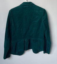 Load image into Gallery viewer, Talbots Womens Green Long Sleeve Notch Lapel Three-Button Blazer Size 6P