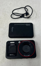 Load image into Gallery viewer, Deatti 4K Black 18X Zoom Digital Camera In Case With Accessories Not Tested