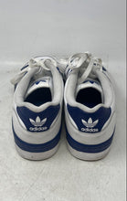 Load image into Gallery viewer, Adidas Mens Rivalry Low White Blue Low Top Lace-Up Sneaker Shoes Size 11
