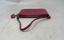 Load image into Gallery viewer, Coach Womens Pink Inner Pockets Detachable Strap Wristlet Wallet