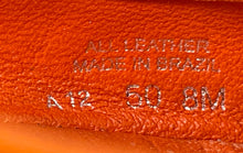 Load image into Gallery viewer, Authentic Tory Burch Womens Orange Patent Leather Slip-On Ballet Flats Size 8 M