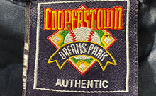 Load image into Gallery viewer, Cooperstown Dreams Park Mens Navy Blue 1/4 Zip Windbreaker Jacket Size 2XL