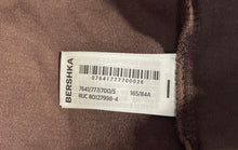 Load image into Gallery viewer, Authentic Bershka Womens Brown Printed Cotton Short Sleeve T-Shirt Size S
