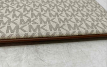 Load image into Gallery viewer, Michael Kors Womens Jet Set Travel Brown Beige Signature Wristlet Wallet