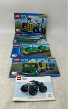Load image into Gallery viewer, Lot Of 5 Pcs Lego City Assorted Building Toy Booklet Instruction Manuals
