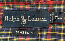 Load image into Gallery viewer, Ralph Lauren Mens Multicolor Plaid Cotton Classic Fit Button-Up Shirt Size XXL
