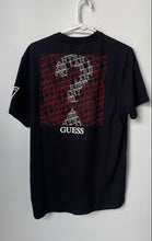 Load image into Gallery viewer, Guess Mens Black Short Sleeve Crew Neck Pullover T-Shirt Size Large