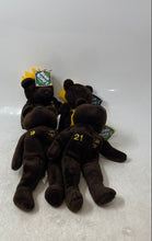 Load image into Gallery viewer, Lot Of 4 Pcs Salvino's Mixed Variety Plush Bear Bamm Beano's From 1998 Toy
