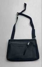 Load image into Gallery viewer, Calvin Klein Womens Black Inner Pockets Shoulder Crossbody Bag