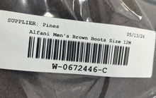 Load image into Gallery viewer, Alfani Mens Lancer Brown Suede Round Toe Lace-Up Ankle Chukka Boots Size 12M