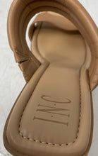Load image into Gallery viewer, INC International Concepts Womens Tabia Brown Wedge Slide Sandals Size 10M
