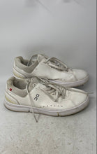 Load image into Gallery viewer, On Mens The Roger Advantage White Leather Low Top Lace-Up Running Shoes Size 12