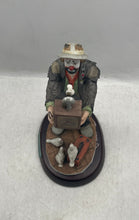 Load image into Gallery viewer, Vintage Flambro Emmett Kelly Jr Watch The Birdie Limited Edition Clown Figurine