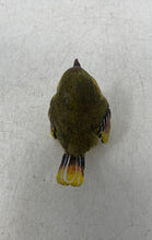 Load image into Gallery viewer, Multicolor Decorative Collectible Small Striped Wing Songbird Figurine
