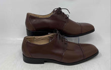 Load image into Gallery viewer, Joseph Abboud Mens Brown Leather Lace-Up Oxford Dress Shoes Size 10 1/2D