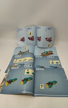 Load image into Gallery viewer, Set Of 7 Pieces Assorted Lego Multicolor Booklet Mixed Instruction Manuals