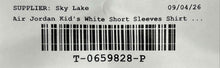 Load image into Gallery viewer, Air Jordan Kids White Short Sleeve Crew Neck Graphic Pullover T-Shirt Size XL