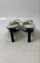 Load image into Gallery viewer, Marc Fisher Womens Sannek White Pointed Toe Slingback Heels Size 7.5