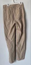 Load image into Gallery viewer, H&M Womens Khaki Pleated Front Pockets Straight Leg Cargo Pants Size 2