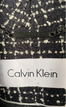 Load image into Gallery viewer, Calvin Klein Womens Black White Print Blazer No Size