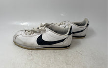 Load image into Gallery viewer, Nike Womens Classic Cortez 807471-101 White Black Sneakers Shoes Size 6