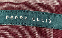 Load image into Gallery viewer, Perry Ellis Mens Multicolor Plaid Long Sleeve Button-Up Shirt Size Large