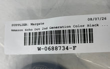 Load image into Gallery viewer, Amazon Echo Dot 2nd Generation Black Bluetooth Smart Speaker Not Tested