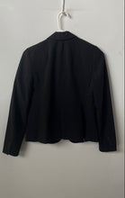 Load image into Gallery viewer, Banana Republic Womens Black Long Sleeve Classic Fit One-Button Blazer Size 00P