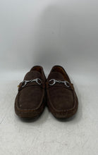 Load image into Gallery viewer, Jorge Alex Mens Brown Leather Round Toe Slip-On Loafer Shoes Size EUR 41
