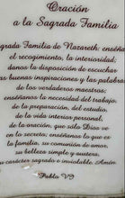 Load image into Gallery viewer, Montefiori Collection Sagrada Familia Spiritual Quote Book Holy Family Figurine
