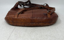 Load image into Gallery viewer, Vilenca Holland Womens Brown Inner Pockets Zipper Shoulder Hobo Handbag