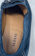 Load image into Gallery viewer, Alfani Mens James Navy Blue Suede Slip-On Round Toe Loafer Shoes Size 9M