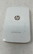 Load image into Gallery viewer, HP Sprocket Plus White 2x3 Inch Portable Instant Photo Printer Untested