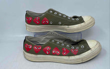 Load image into Gallery viewer, Converse Unisex Chuck 70 Low 162976C Green Sneaker Shoes Size M 11 W 13 No Laces