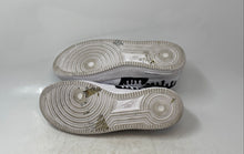 Load image into Gallery viewer, Nike Womens Air Force 1 White & Black Lace-Up Low Top Sneaker Shoes Size 11