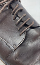 Load image into Gallery viewer, Authentic Giorgio Armani Mens Dark Brown Leather Derby Dress Shoes Size EU 41.5