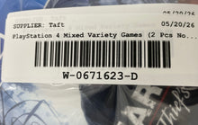 Load image into Gallery viewer, Lot Of Assorted 2 Pcs PlayStation 4 Mixed Variety Video Games Not Tested